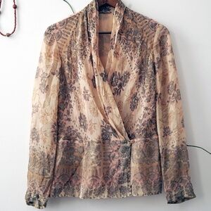 Beautiful Jaipur Block Print Inspired Blouse